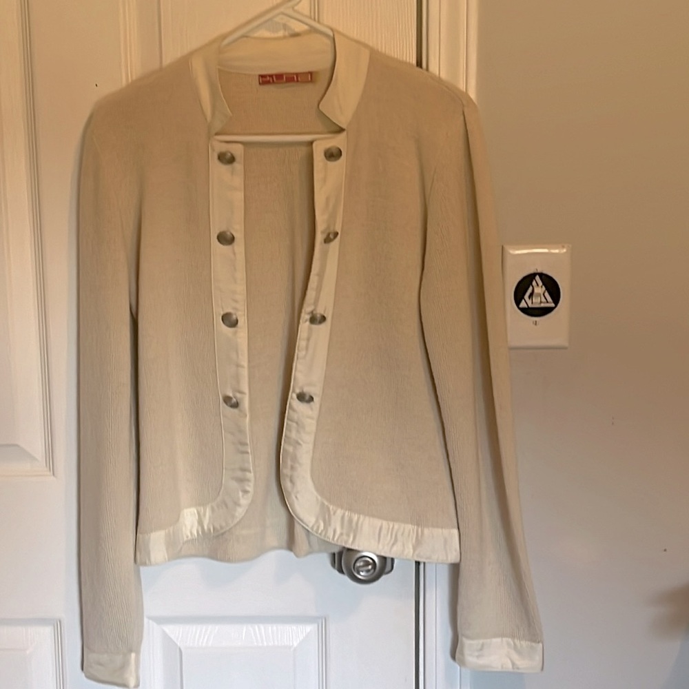 Baby alpaca cream sweater